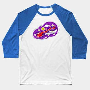 Santa s sleigh and reindeers Baseball T-Shirt